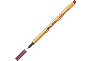 Stabilo Keçe Uçlu İnce Kalem 88 Point 0.4 MM Kan Kırmızısı 88/38