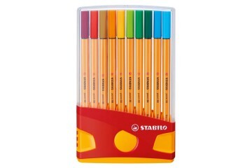 Stabilo Keçe Uçlu İnce Kalem 88 Point 0.4 MM Karışık Renk 20 Lİ Colorparade 8820-03