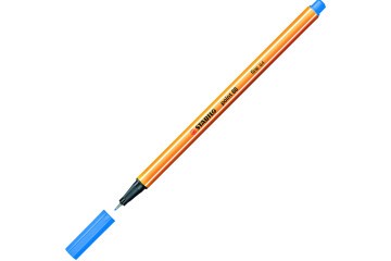 Stabilo Keçe Uçlu İnce Kalem 88 Point 0.4 MM Koyu Mavi 88/32