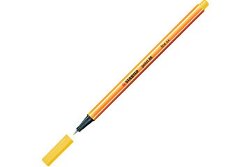 Stabilo Keçe Uçlu İnce Kalem 88 Point 0.4 MM Limon Sarısı 88/24