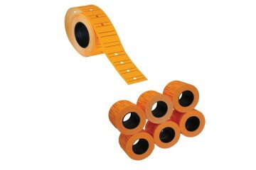 Tanex Fiyat Etiketi Çizgili 12x21 Fosforlu Turuncu