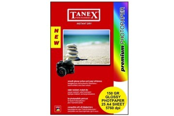 Tanex Fotoğraf Kağıdı 25 Lİ A4 150 GR