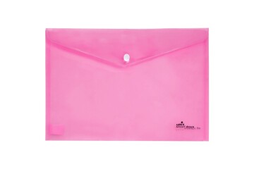 Umix Çıtçıtlı Şeffaf Zarf Dosya Pembe Eco U1120P-PE-ECO