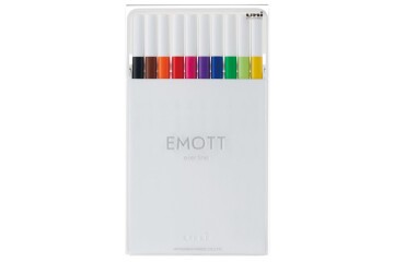 Uni-Ball Akrilik Uçlu Kalem Emott 0.4 MM Fine 10 Lu Std Renk