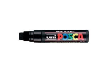 Uni-Ball Markör Boyama Posca Su Bazlı Poster 15.0 MM Siyah PC-17K