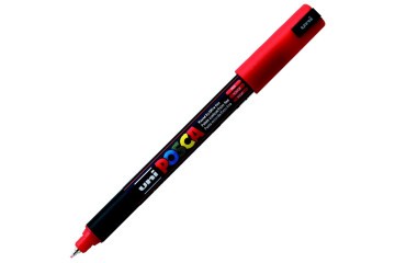Uni-Ball Markör Posca 0.7 MM Su Bazlı Poster Kırmızı N PC-1MR