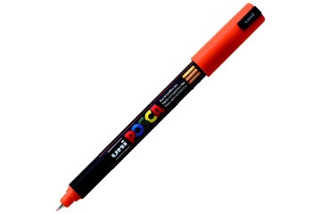 Uni-Ball Markör Posca 0.7 MM Su Bazli Poster Turuncu N PC-1MR