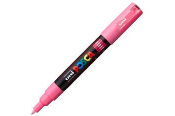 Uni-Ball Posca 0.7 Su Bazlı Poster Markörü Pembe N PC-1M