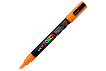 Uni-Ball Posca 0.9-1.3 Su Bazlı Poster Markörü P.Sarı N PC-3M