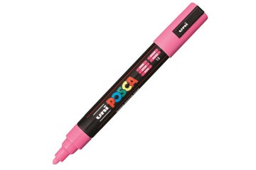 Uni-Ball Posca 1.8-2.5 Su Bazlı Poster Markörü Pembe N PC-5M