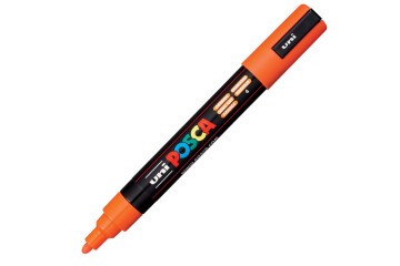 Uni-Ball Posca 1.8-2.5 Su Bazli Poster Markörü Turuncu Pc-5M