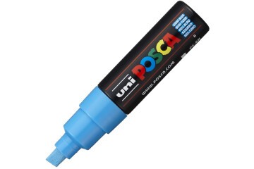 Uni-Ball Posca 8.0 Su Bazlı Poster Markörü A.Mavi PC-8K