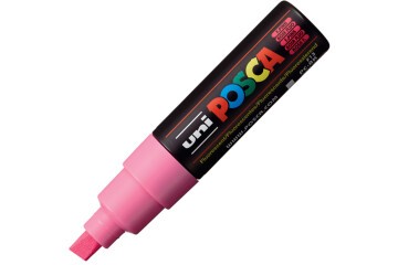 Uni-Ball Posca 8.0 Su Bazlı Poster Markörü F.Pembe PC-8K