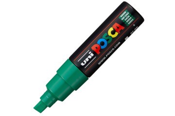 Uni-Ball Posca 8.0 Su Bazli Poster Markörü Yeşil PC-8K