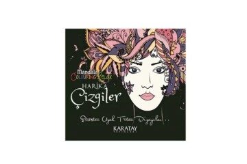 4E Boyama Kitabı Harika Çizgiler Mandala Karatay