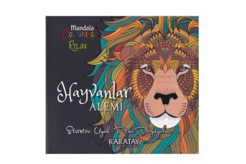4E Boyama Kitabı Hayvanlar Alemi Mandala Karatay