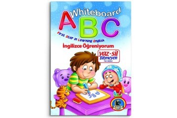 4E Defter Yaz-Sil Bitmeyen İngilizce Alfabeyi Öğreniyorum Karatay Yayınevi