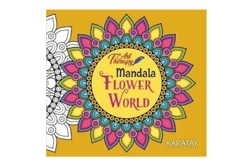 4E Mandala-art Therapy-flower World
