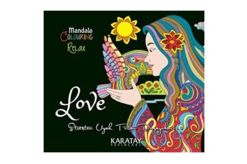 4E Mandala-love-coloring Relax