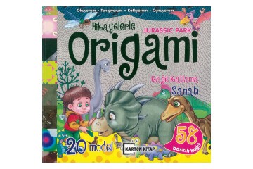 4E Origami Çocuklar İçin 4 Kitap-Set / Karton