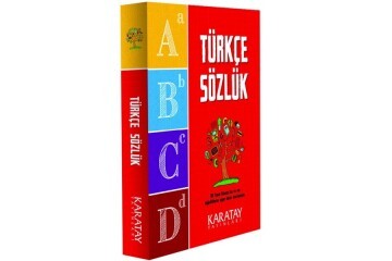 4E Sözlük Türkçe Büyük Karton Kapak Karatay Yayınevi