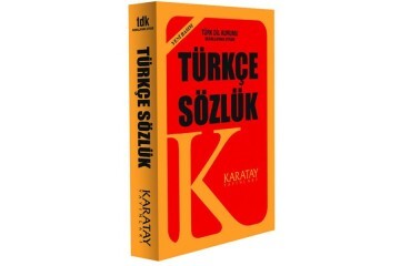 4E Sözlük Türkçe Plastik Kapak 1.Hamur Sarı Karatay Yayınevi