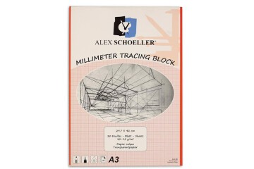Alex Schoeller Milimetrik Aydınger A4 30 YP Kırmızı