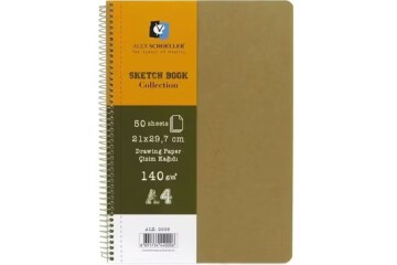 Alex Schoeller Sketchbook Collectıon A4 140 GR 50 YP Alx-0006