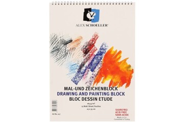 Alex Schoeller Teknik Resim Defteri Spiralli 15 YP 25x35 165 GR
