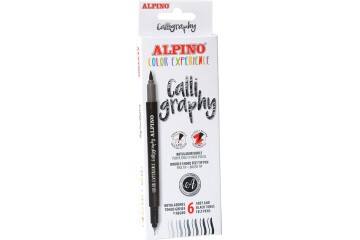 Alpino Calıgraphy Set 6 Lı Çift Yönlü AR-001040