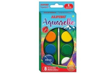 Alpino Sulu Boya 8 Renk AQ-08