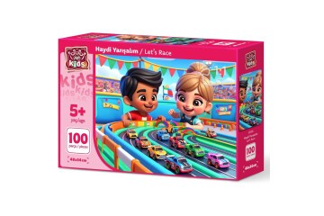 Art Puzzle 100 Parça Haydi Yarışalım 35418