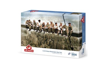 Art Puzzle 1000 Parça Gökdelende Öğle Yemeği 41010