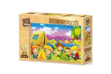 Art Puzzle 25 Parça Meraklı Kampçılar 5872
