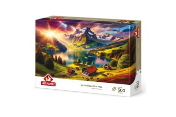 Art Puzzle 500 Parça Alplerin Kıyısında 40505