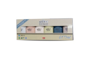 Artdeco Akrilik Boya Seti 6x75 ML İskandinav Renkler