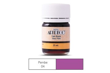 Artdeco Cam Boyası 25 Ml Öğrenci Tipi 04 Pembe