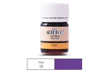 Artdeco Cam Boyası 25 Ml Öğrenci Tipi 08 Mor
