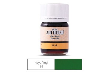 Artdeco Cam Boyası 25 Ml Öğrenci Tipi 14 K.Yeşil