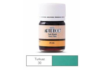 Artdeco Cam Boyası 25 Ml Öğrenci Tipi 30 Turkuaz