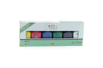 Artdeco Kids Parmak Boyası 6x50 Ml Temel Renkler