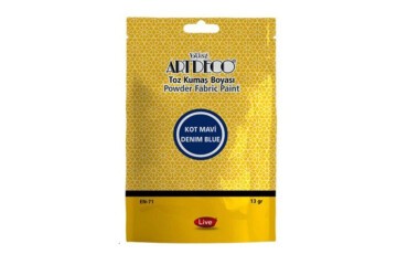 Artdeco Toz Kumaş Boyası 13 GR Kot Mavi 1109