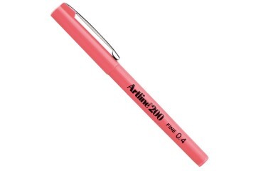 Artline Fineliner 0.4 MM Pembe EK-200N