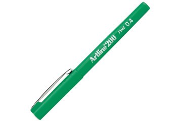 Artline Fineliner 0.4 MM Yeşil EK-200N