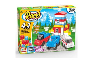 Asya Oyuncak ant blocks 100 Parça City Set ANT011