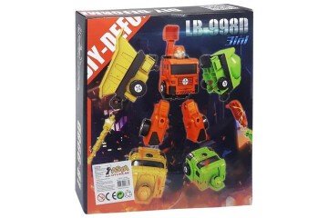 Asya Oyuncak Robot Transform 12279-LB-998D