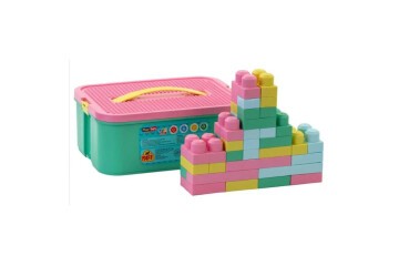 Asya Playtoys Osft Blocks 48 Parça 1185