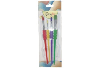 Bafix Fırça Seti Set-1 pls tutacaklı 4 lü Bfx-Fır70901