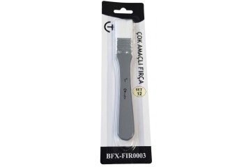 Bafix Fırça Tekli Set-12 sap gri genel kul Bfx-Fır0003