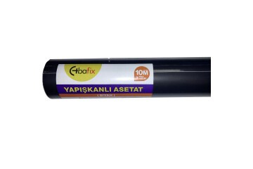 Bafix Yapışkanlı Rulo 45x10 Mt Siyah BFX-YFR4510S